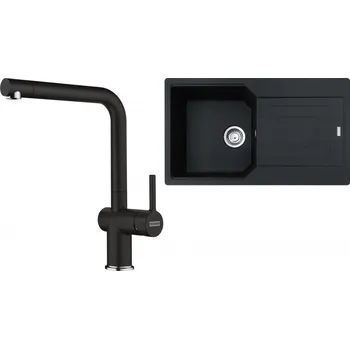 Set RS Franke UBG 611-86 + Franke FN 6100 Active New (šedý kámen + šedý kámen)