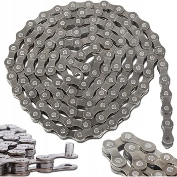 Řetěz na kolo ŘETĚZ NA KOLO 6 7 8 RYCHLOSTÍ 116 ČLÁNKŮ PRO HORSKÉ KOLO (MTB) S PEVNÝM ČEPEM