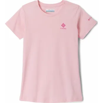 Dívčí tričko Columbia Mission Lake™ Short Sleeve Graphic Shirt J 1989791608 - satin pink/csc stacke XXS