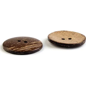 Knoflík Knoflík kokos oboustranný velikost 24", 28", 32", 36", 40", 48"