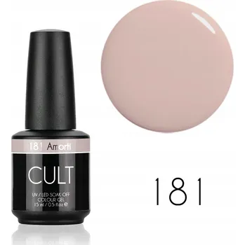 Přípravek na nehty CULT Colour Gel / Hybridní lak 15 ml UV/LED Amorti 181