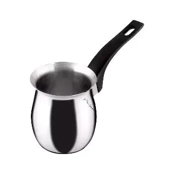 Rychlovarná konvice LAMART NEREZ 200ml džezva pro tradiční přípravu turecké nebo řecké kávy vyrobena z vysoce kvalitní nerez oceli.