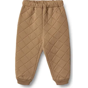Kojenecké oblečení Termo kalhoty dětské hnědé Hazel Alex Wheat Velikost: 92