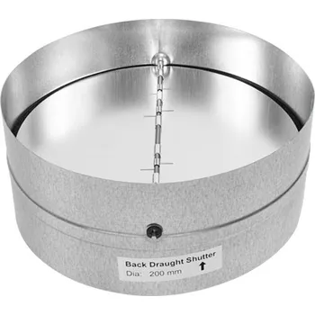 Global Air Supplies Zpětná ventilační klapka G.A.S. Průměr: 100mm