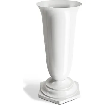 Plastová váza bílá 150 mm