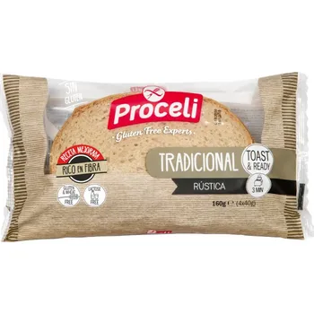 Pečivo Proceli Chléb tradiční, rustikální, bez lepku, 4x40g, 160g