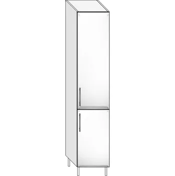 Kuchyňská skříňka Potravinová skříňka P40/P BRAVO 10 Dekor: Modřín latte