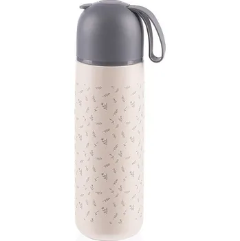 Termoska Zopa Termoska na tekutiny se silikonovým držákem 400 ml Flowers