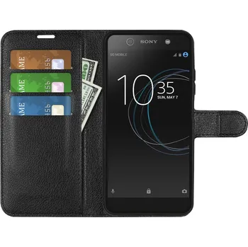 Pouzdro na mobilní telefon TVC WalletCase Sony Xperia XA1 Barva: Černá