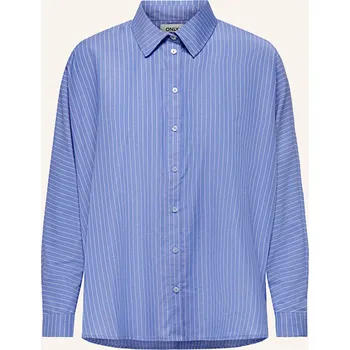 Only Dámská Košilová Halenka, modrá / bílá, 42