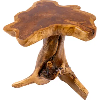 Konferenční stolek Odkládací stolek WILD ROOT 40 CM masiv teak nature