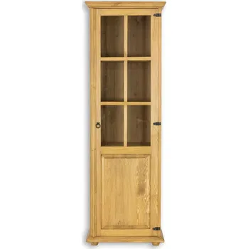 Knihovna Dřevěná vitrína Corona IX - výběr moření