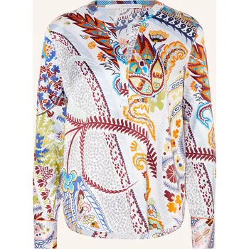 Dámská halenka Herzen's Angelegenheit Dámská Halenka Z Hedvábí, bílá / tmavě...