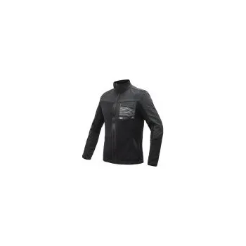 Pánská bunda SENSOR TEDDY unisex bunda fleece celozip černá L; Černá bunda + DÁREK DLE VÝBĚRU!