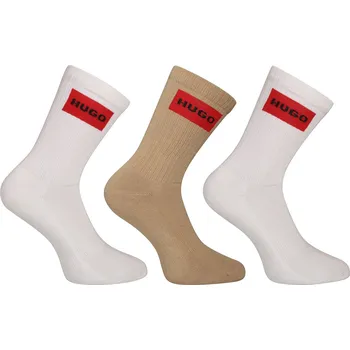 Pánské ponožky 3PACK ponožky HUGO vysoké vícebarevné (50531515 269) M Možnost vrácení zboží ZDARMA do 120 dnů!