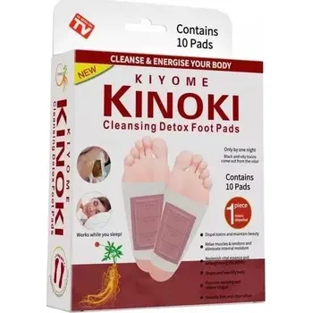 Náplast Kiyome Kinoki - Detoxikační náplasti Kiyome Kinoki s ženšenem - 10 ks