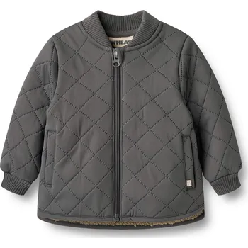 Dětská termo bunda Benni Black sea zateplená pro menší děti Wheat Velikost: 92