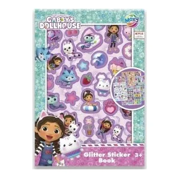 Samolepící dekorace Samolepky třpytivé Gábinin kouzelný domek