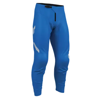 Moto kalhoty Motokrosové - enduro kalhoty THOR RIDEMODE MENACE barva modrá/šedá