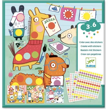 Hračka Djeco Výtvarná sada Barevné puntíky