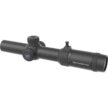 Puškohled Vector Optics VO LPVO puškohled FORESTER 1-5x24 SFP Fiber - Černá