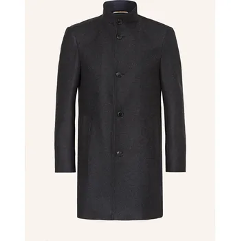 Pánský kabát Boss Pánský Vlněný Kabát Hyde, tmavě modrá / modrá, 54