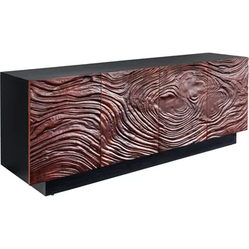 Komoda Luxusní 3D komoda Fluid z akáciového masivu 175cm