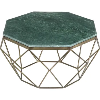 Konferenční stolek Konferenční stolek DIAMOND NOBLES 69 CM zelený mramor