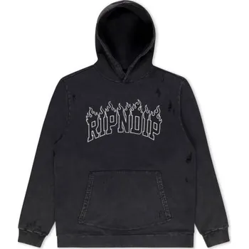 Pánská mikina MIKINA RIPNDIP FIRE SPIRIT HOODIE - černá - L + při osobním odběru 2 507 Kč