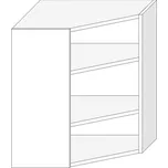 Horní rohová skříňka HR60/71 PASTEL