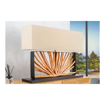 Lampička Stolní lampa EUPHORIA 80 CM masiv longan