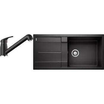 Granitový dřez Set RS Blanco Metra XL 6 S + Blanco Daras-S (bílá + bílá)