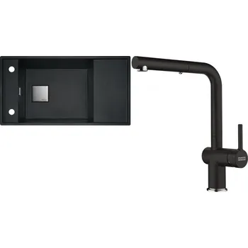 Granitový dřez Set RS Franke Fresno FSG 611-88 + Franke FN 6110 Active New (šedý kámen + šedý kámen)