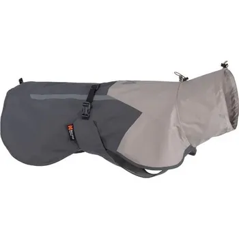 Obleček pro psa Non-stop Dogwear pláštěnka Fjord raincoat 2.0 šedá - velikost 40 - 90
