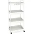 Koupelnový nábytek AWD Interior Koupelnový regál na kolečkách AWD02041976 bílý