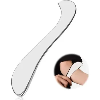 Masážní přípravek Gua Sha z nerezové oceli, kámen gua sha
