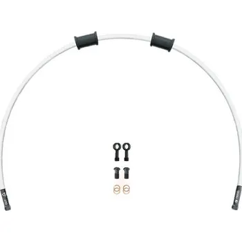 VENHILL hadice spojky Venhill POWERHOSEPLUS KAW-11010CB-WT (1 hadice v sadě) bílé hadice, černé koncovky