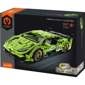 ostatní stavebnice Stavebnice sportovní auto na setrvačník 457 dílků iM.Master