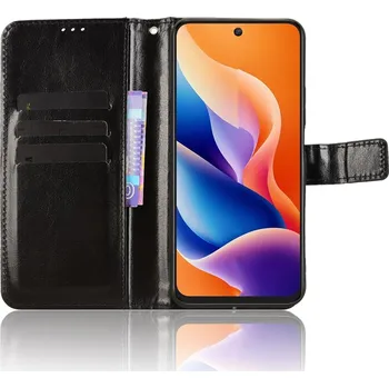 Pouzdro na mobilní telefon TVC WalletCase TCL 60SE Nxtpaper 5G Barva: Černá