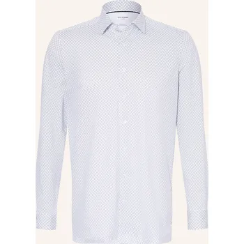 Pánská košile Olymp Pánská Košile Luxor Modern Fit, bílá / tmavě modrá /...