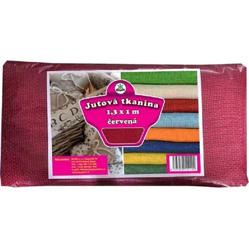 Biom | Jutová tkanina 1,3 x 1 m - červená 61614
