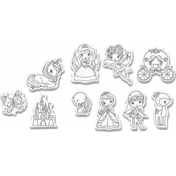 Dětské razítko Créa Lign Pěnová razítka Princezny a víly