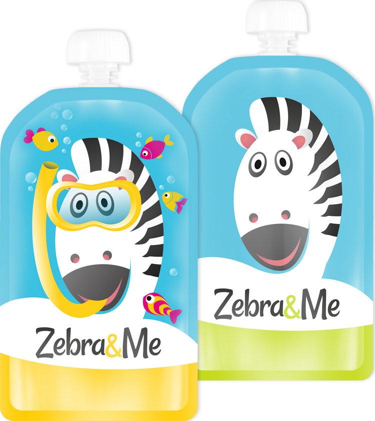 Zebra&Me kapsička na dětskou stravu Vzor: Potápěč