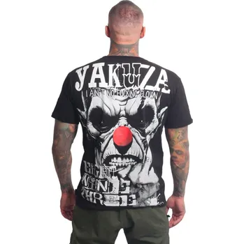 Pánské tričko Yakuza Ink. - triko Aint No Clown Regular 26004 černé Barva: Černá, Vel: 3XL