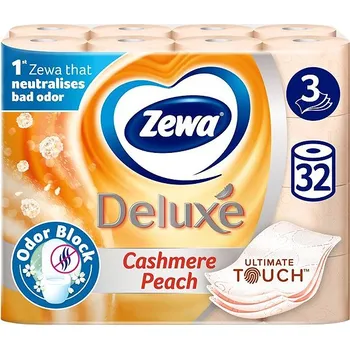 Toaletní papír ZEWA Deluxe Cashmere Peach (32 ks)