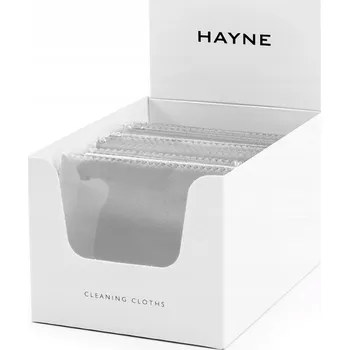 Utěrka ČISTICÍ UBROUSKY HAYNE NA BRÝLE ŠEDÉ 30 KS MIKROVLÁKNO MIKROFÁZE