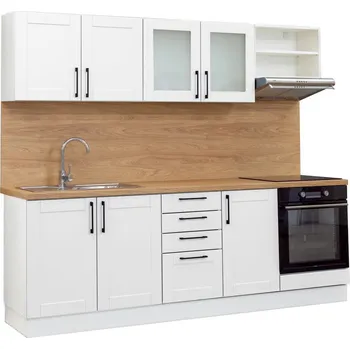 Kuchyňská linka Kuchyňská linka PASTEL Dekor: Bílá