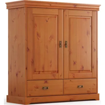 Komoda Dřevěná komoda z mořené borovice Toscania