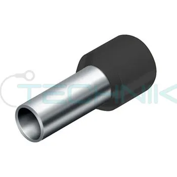 kabelová chránička DI 1,5-6 černá Dutinka izolovaná,průřez 1,5mm2/délka 6mm,dle DIN46228