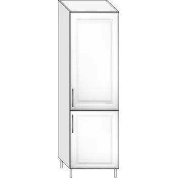 Kuchyňská skříňka Potravinová skříňka P60/P BRAVO 8 Dekor: Buk